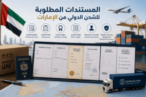 المستندات المطلوبة للشحن الدولي من الإمارات: الدليل الشامل للأفراد والشركات