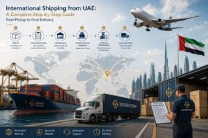 International Shipping from UAE | A Complete Step-by-Step Guide from Pickup to Final Delivery