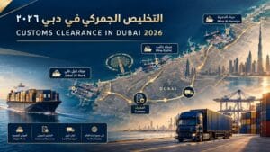 التخليص الجمركي في دبي 2026 | دليلك الشامل للإجراءات والمستندات والتكاليف وأهم الموانئ